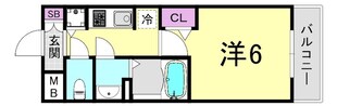 レオンコンフォート阿波座西の物件間取画像